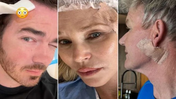Kolase beberapa selebriti dunia yang pernah mengalami kanker kulit dan membagikan kisahnya sebagai edukasi publik.