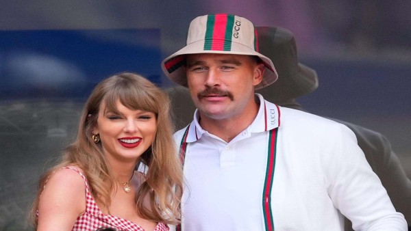 Taylor Swift dan Travis Kelce.